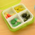 New version of travel special cross four-compartment medicine box portable mini medicine box pill box