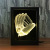 NFL baseball glove 3D light photo frame seven-color remote touch LED gift lamp small night light