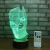 Creative two-sided human night lamp USB bedside lamp new special color changing seven-color atmosphere night light