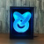 2018 new 3-ring led photo frame lamp 3d creative night lamp intelligent electronic products gift desk lamp