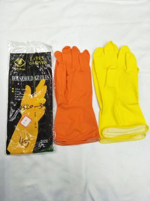 Gloves latex industrial gloves household protective gloves warm washing gloves