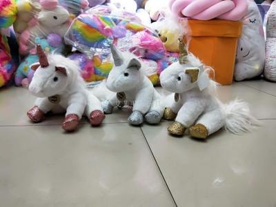 Ins's new sitting unicorn stuffed animal
