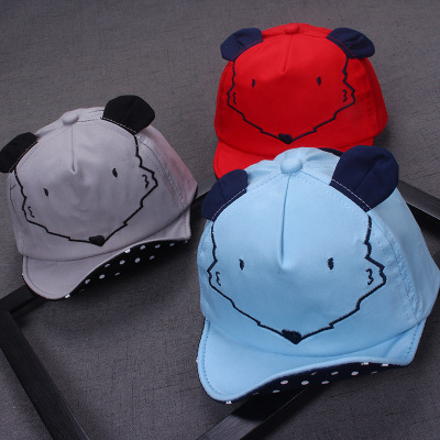 New style of baseball cap for boys and girls in the spring and summer of 2018