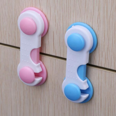 Door Drawers Wardrobe Todder Kids Baby Safety Plastic Lock Pink Blue Cover Free shipping New product Promotion