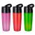LumiParty Outdoor Portable Waterproof Silicone Water Bottle with LED Solar Power Light for Camping