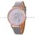 Popular peony lady leisure leather student watches