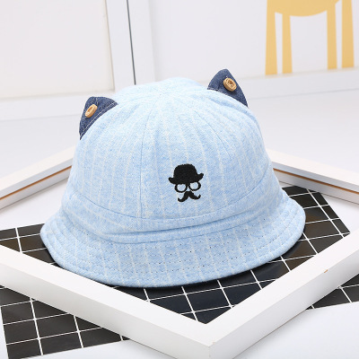 Baby sunshade hat for men and women Baby hat for children sun hat for summer sun protection cold hat tide fisherman's hat