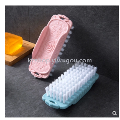 Hard hair laundry brush plastic cleaning brush wash shoes brush floor brush