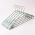 European color dip plastic antiskid coat rack without trace plastic clothes rack wide shoulder clothes 