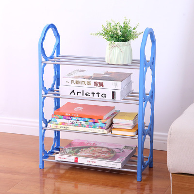 Simple four-layer shoe rack household combination shoe rack creative magic shoe rack multi-layer shoe rack