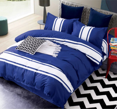 Four pieces of bedding sports casual simple pure color series fashion superb