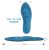 Ye Beier Factory Direct Sales Massage Decompression 4D Arch Sponge Insole Thickened Cotton Pad (Female)