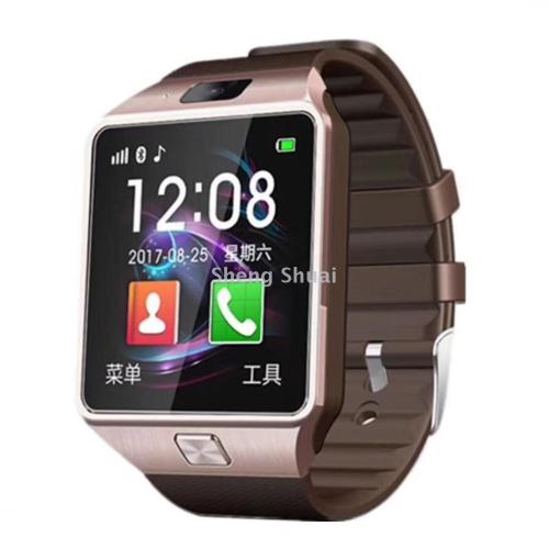 Dz09 Bluetooth Smart Call Watch Card with Camera Function