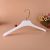 New longhua white plastic men's and women's plastic clothes rack 