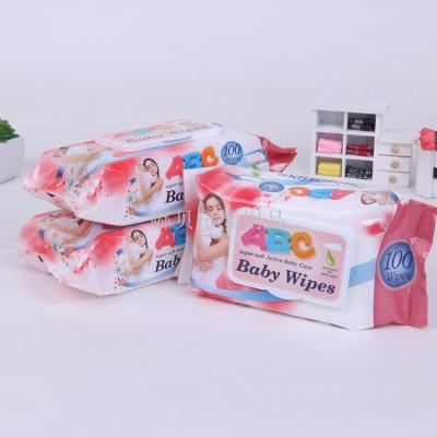 Baby wipes 80 + 20 wipes with lid for newborn Baby wipes