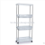 Portable kitchen clamping shelf belt wheel plastic crack finishing rack