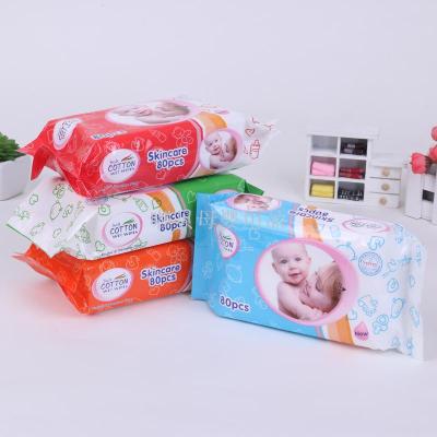 Du bei baby wet towel paper newborn baby hand expressions using special wet towel 80 the draw