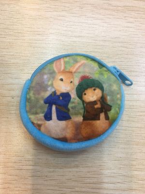 Easter Peter rabbit prints a zero - purse soft purse Benjamin