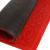 Manufacturer specialized customized advertising logo PVC fleece embossed door mat foot mat non-slip mat mat