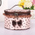 Korean cosmetic bag lace lace lace lace wash gargle point bowknot mirror cosmetic bag cosmetics