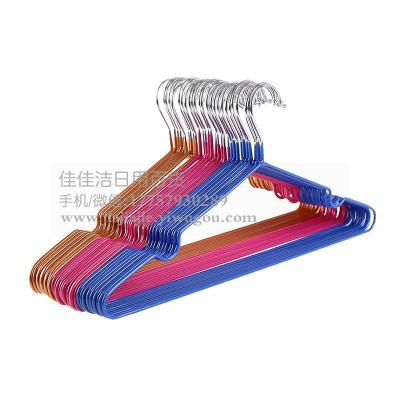 Thickened Adult Non-Slip Clothes Hanger Seamless Plastic Clothes Hanger Hanger Household Plastic Dipping Clothes Hanger Inner Core Metal Hanger