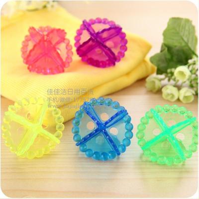 Color Transparent Magic Laundry Ball Magic Decontamination Laundry Ball Anti-Winding Cleaning Ball