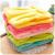 Colorful Sweet Candy Color Super Soft Coral Velvet Cartoon Towel Creative Hanging Face Towel Hand Towel