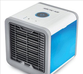 Small hand cooler office water cooled air conditioner, portable air cooler household moisture does not swing louver
