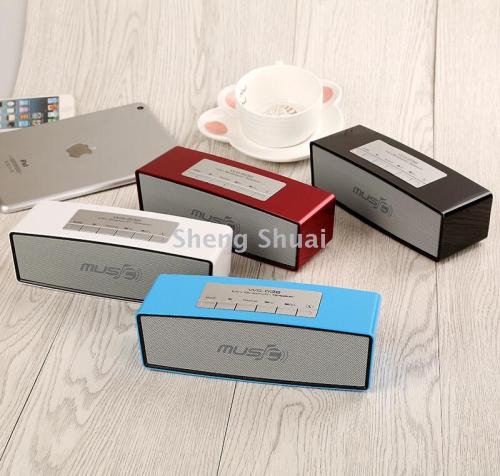 ws636 wireless bluetooth card speaker bluetooth subwoofer audio hands-free call radio