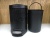 Leather foot trashcan plastic handle inside the barrel living room kitchen bedroom is applicable