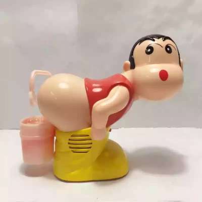 Funny Funny Automatic Fart Bubble Blowing Machine Children's Crayon Xiaoxin Butt Music Electric Bubble Toy