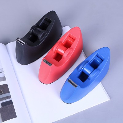2018 new creative office tape base tape cutter boat stationery set manufacturers direct marketing wholesale