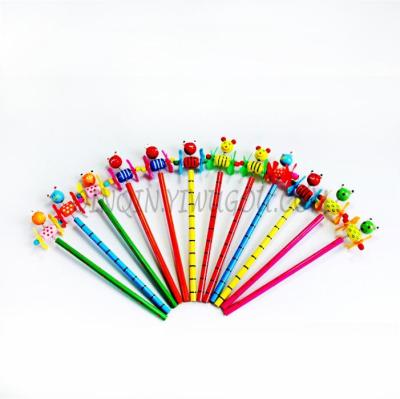 lovely style pencil cartoon pen animal pen animal windmill pencil