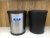 Conical stainless steel plastic trash can for kitchen bathroom living room