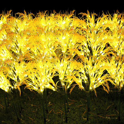 Rice lamp rice grain lamp landscape wheat lamp wheat ear lamp wheat ear landscape lamp