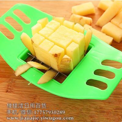 Multifunctional Kitchen Supplies Chopper Stainless Steel Manual Strip Cutter Potato Slices Cucumber Stick