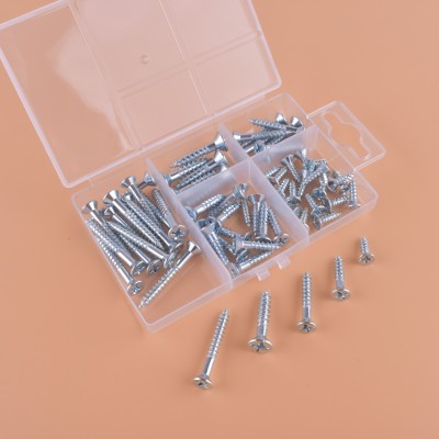 Multi - specification flat head cross - screw small box set