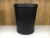 Conical stainless steel plastic trash can for kitchen bathroom living room