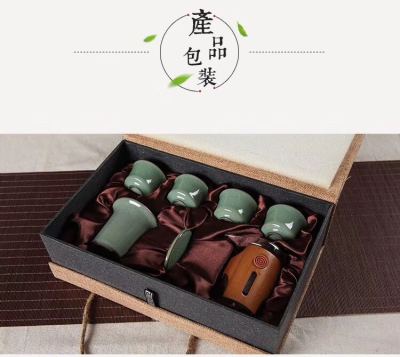 Celadon series! Tea set ceramic hotel supplies