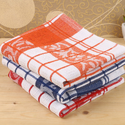 Rag Cotton Kitchen Towel Household Cleaning Dishcloth Factory Direct Sales