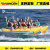 2018 new inflatable water banana boat large double-row kayaking water park amusement equipment customized