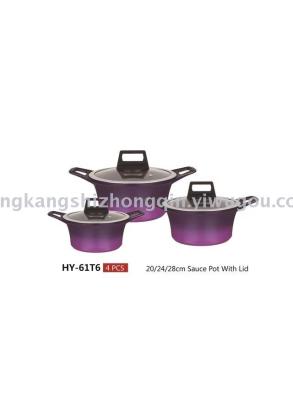 Gradient purple pan 3pc