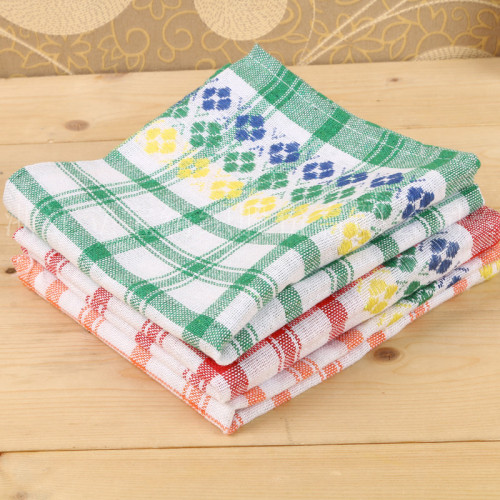 hand towel rag dust cloth tea tray table cloth gourmet baking kitchen plaid napkin insulation pad absorbent