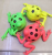 Factory direct selling creative decompression frog animal vent toy ball can match flash decompression vent grape ball