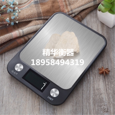 New style kitchen scale stainless steel kitchen scale 10kg high precision 1g electronic scale food baking scale