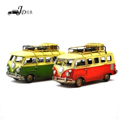 European-style mini bus model furnishings retro home creative gifts crafts