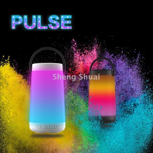 Nr2000 Pulse Music Colorful Outdoor Portable Portable Card Wireless Bluetooth LED Light Audio