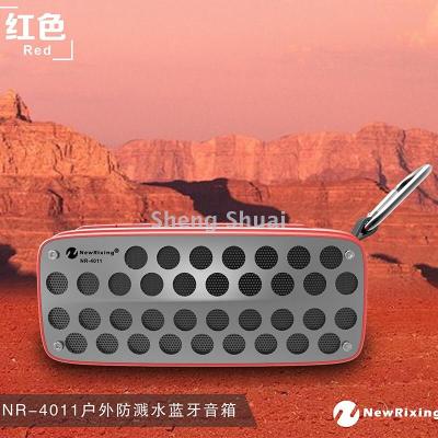 2018 new military mountaineering button waterproof outdoor sports portable wireless three-defense bluetooth sound box