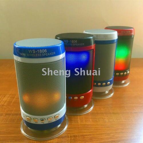 ws-1806 wireless bluetooth speaker led with light bluetooth speaker wine glass speaker