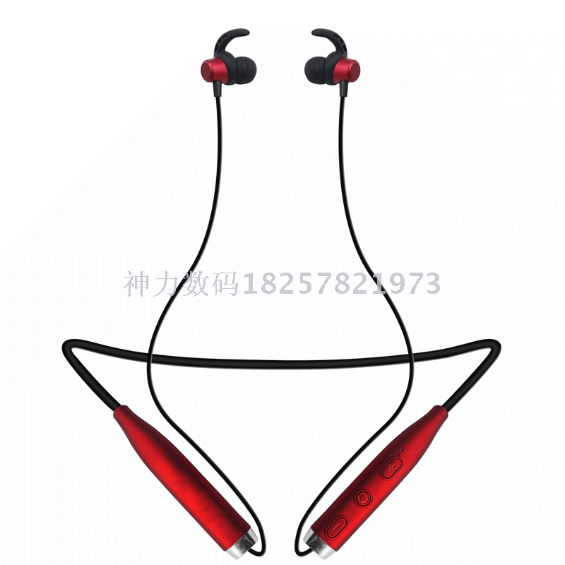 Foreign trade sports bluetooth headset 4.2 magnetic absorption stereo type wireless earphone manufacturers wholesale
